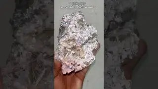 Calcite with Okenite ✨ #shorts #ytshorts