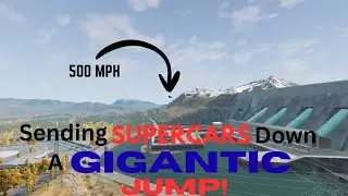 Насколько высоко может прыгнуть автомобиль в BeamNG Drive?