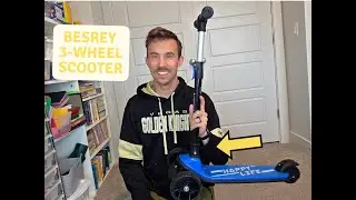 BESREY 3-Wheel Scooter Review | Is This a Good Scooter for Toddlers & Kids? 🛴