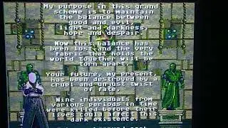 Retro 1993 Sega Genesis Eternal Champions opening sequence Tuesday January 13th 2026