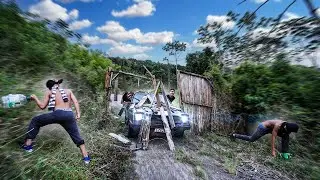 DERRUBEI A BASE DOS RATOS COM MEU CHEVETTE