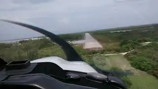 Landing Great Harbour Cay, Bahamas