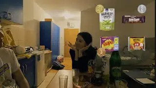 European girlfriend tries Australian snacks