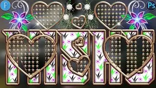New lattest Glass Font Editing 2023 | Stylish Glass Font Dp Editing | Glass Font Editing By android