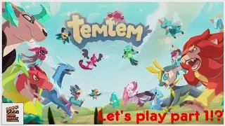 Temtem let's play part 1 - First time ever playing this game!