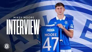 Mikey Moore's first RangersTV Interview