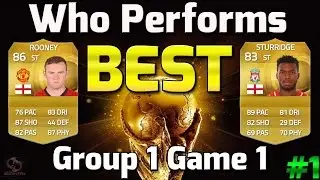 FIFA 15 - WHO PERFORMS BEST EPISODE 1 - GROUP A ROONEY VS STURRIDGE