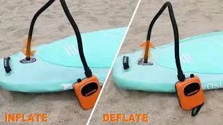 Amazing Portable Electric SUP Pump for Paddle Boards, Kayaks and Water Sports