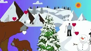Baby Sensory Animals |  High Contrast Visuals & Calm Music | Eye Tracking for Babies