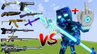 Which TaCZ Gun Is the Strongest against STARLIGHT DEATH & RICH HAND in minecraft?