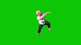 WingsOfRedemption Dancing to Banworld Green Screen