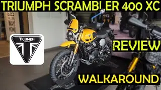 WALKAROUND REVIEW | EPISODE-28 | TRIUMPH SCRAMBLER XC | THE TRUE OFFROAD BEAST?