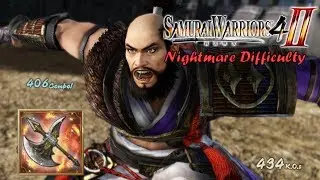 Katsuie Shibata - Rare Weapon (Nightmare Difficulty) | Samurai Warriors 4-II
