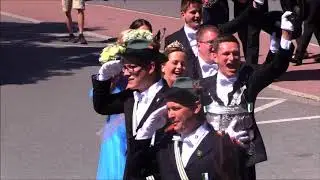 Spielmannszug in Schermbeck 15 07 2018