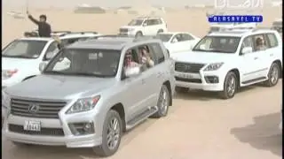 مسيرة الفحل كتام  للمالك راشد بن نايف شليويح الشريف  اخو باشا    مزاين الكويت 2015