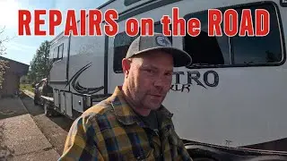 RV Trailer Suspension FAILS on Road Trip - How to do On-the-Road Repair