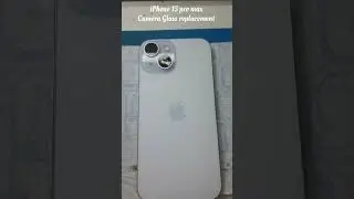 IPhone 15 Camera Glass Replacement|Camera Lens Crack