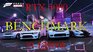 Forza Horizon 5 - RTX 5080 - i9-12900K - 32GB - ALL SETTINGS - 1440p - BENCHMARK