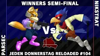 Jeden Donnerstag Reloaded #104 Parsec (Fox) vs. Nikstrat (Falco) - Winners Semi-Final