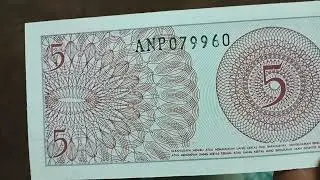 indonesia 1964 sen currency set unc condition #money #indonesia #currency #numismatics