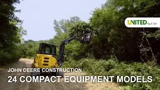24 Compact Equipment Models - John Deere Construction