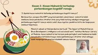 ISU PEMAKANAN DAN MALNUTRISI DALAM KALANGAN REMAJA (GROUP 1)