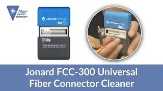 Jonard Tools FCC-300 Universal Fiber Connector Cleaner - Available from Fiber Optic Center