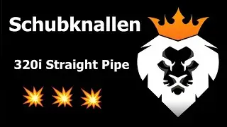 BMW E46 Schubabschaltung Codiert 320i Straight Pipe