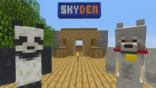 Minecraft Xbox: Sky Den - House Race (6) w/ Paigethepanda