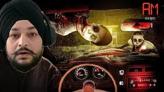 Scariest Car Driving Horror Game | Hindi Gameplay (AM DEMO)