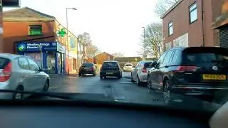 Driving through Whalley Range, Blackburn