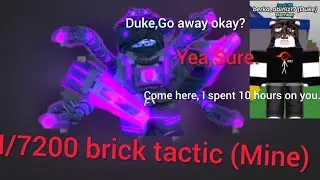 Roblox DUMMY DEFANSE brick tactic/farming(tactic owner:Duke)
