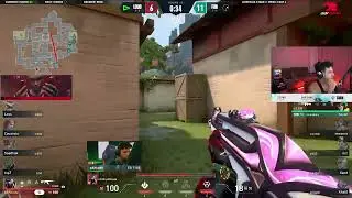 Tarik get Shocked After seeing Loud pANcada's CRAZY 1v4 CLUTCH In VCT