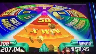 ** 50x WIN** SUPER WHEEL BLAST slot machine BONUS WINS!