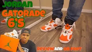 Jordan 6 Gatorade Review + On Feet