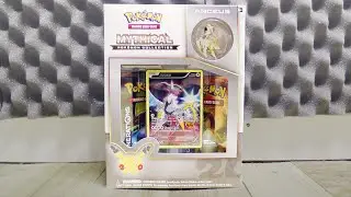 ERROR CARD?! Opening a Pokemon Arceus Mythical Collection Box!