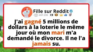 J'ai GAGNÉ 5 millions de dollars à la loterie le même JOUR où mon mari m'a DEMANDÉ le divorce...