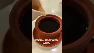 Herbal jelly with honey honey honey!