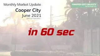Cooper City June 2021 Real Estate Market Report