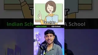 India Vs USA Schools 🇮🇳🇺🇸😱