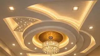 VC panel gypsum POP Ceiling work#house# home design 