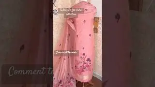 Linen silk jacquard suit #wovenart #onlineshopping ₹2095 #pastel
