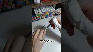 Como fazer uma caneta touch caseira #diy #tutorial #digitalart #shorts