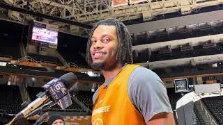 Tennessee PF Jonas Aidoo Talks Ahead Of Alabama Game