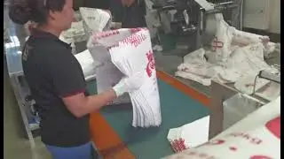 Client factory|90-110pcs/min|PP Woven Block Bottom Cement Bag|Valve Sacks|Valve Bags Making Machine