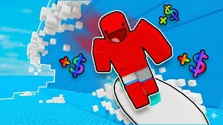 Making MILLIONS in Roblox Surf and Slide