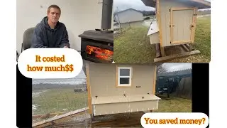How much does it cost to build a chicken coop