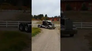 1993 Kenworth W900L driving 3406c 13spd