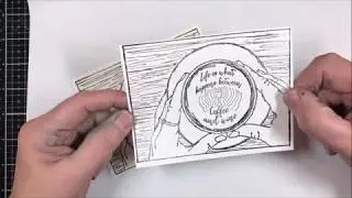 Image within image stamp positioning