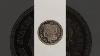 3 Cent Nickel Proof Coin Identification #coin #coincollection #numismatics #uscoins #money